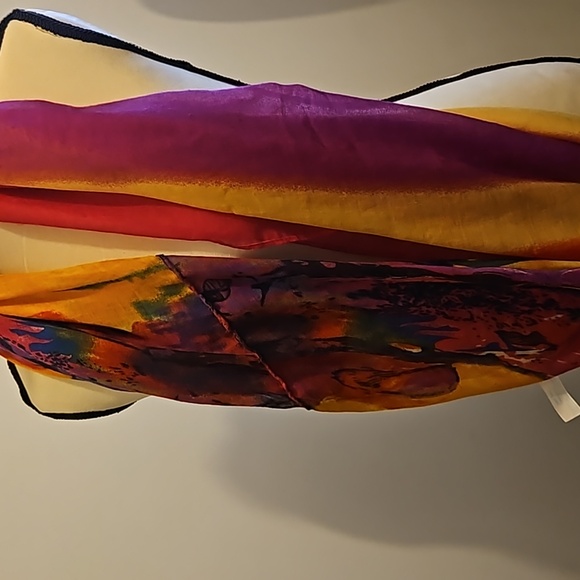 Multi Color Infinity Scarf - Picture 3 of 6